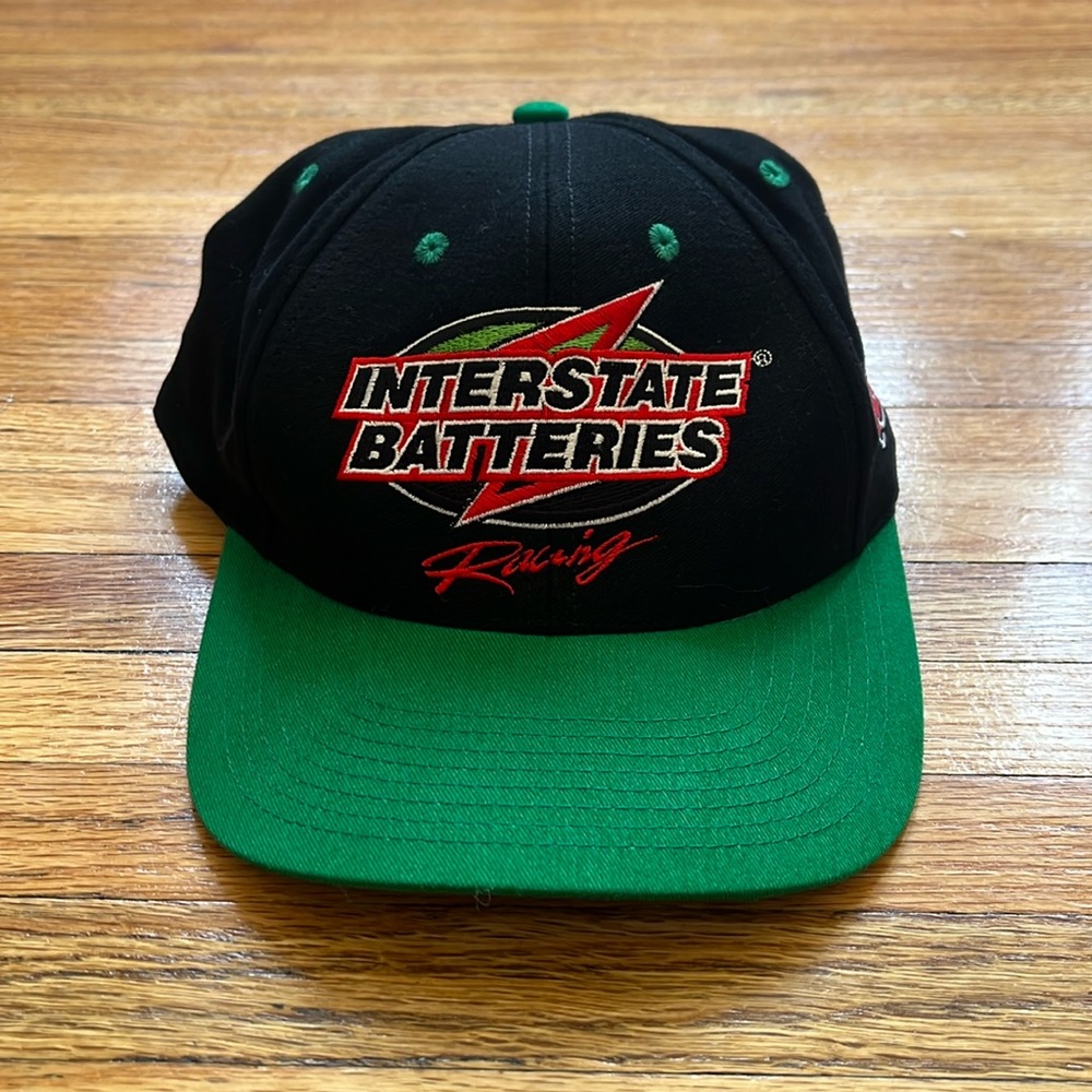 Vintage Interstate Batteries Racing Snapback / Nascar
